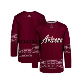 Herren Arizona Coyotes Eishockey Trikot Blank Adidas Alternate 2022-2023 Desert Night Rot Authentic